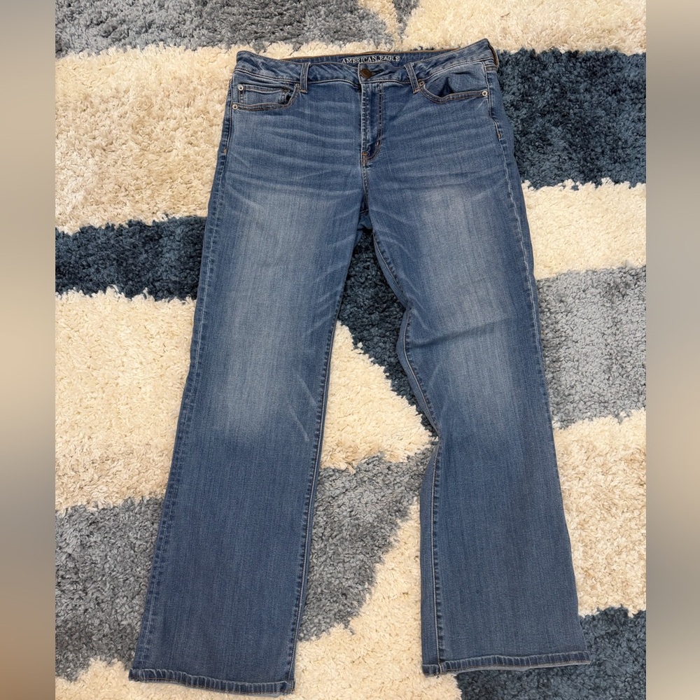 American Eagle Outfitters Blue Flare Jeans